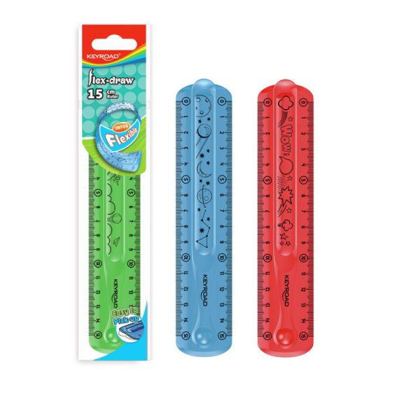 REGLA KRD FLEXIBLE X 15 CM