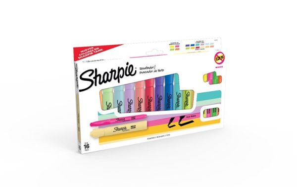 RESALTADOR SHARPIE ACCENT TANK&POCKET X 16 S