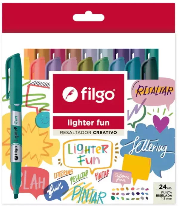 RESALTADOR FILGO FINE EST X 12 FUN
