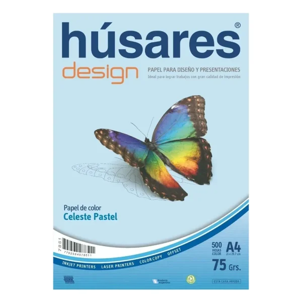 RESMA HUSARES A4 CELESTE
