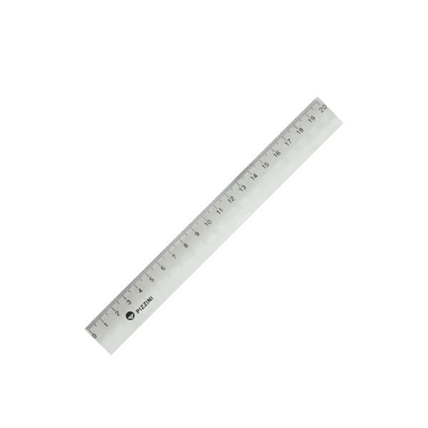 REGLA PIZZINI X 20 CM