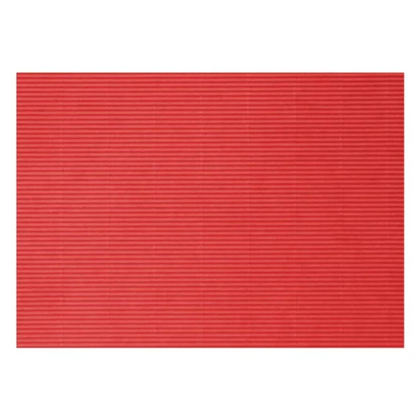 CARTON CORRUGADO ROJO