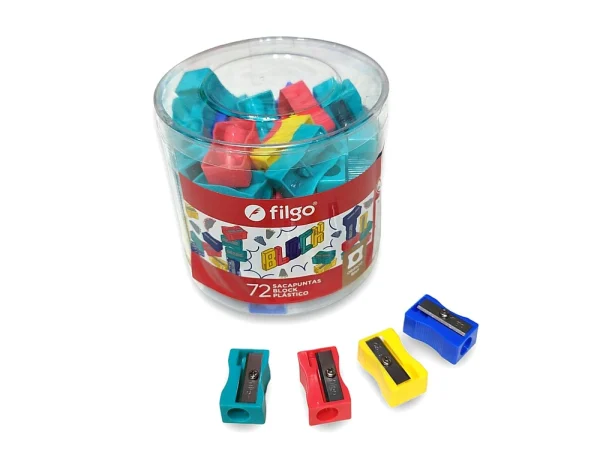 SACAPUNTAS FILGO BLOCK PLASTICO X 72