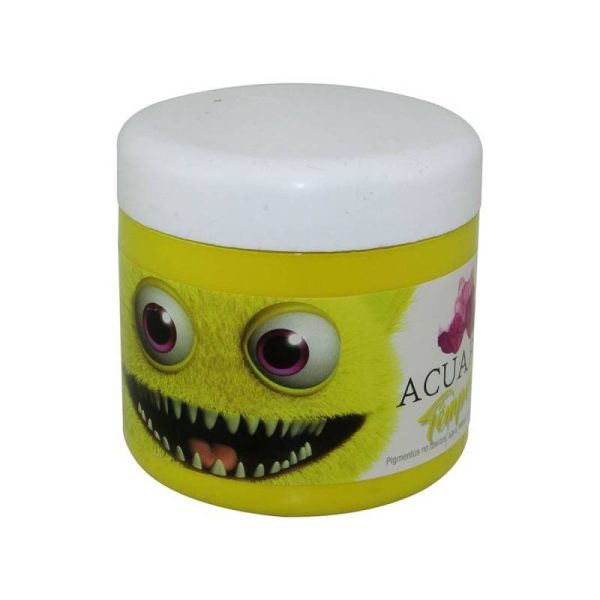 TEMPERAS ACUAREL POTE AMARILLO X 100 UNIDADES