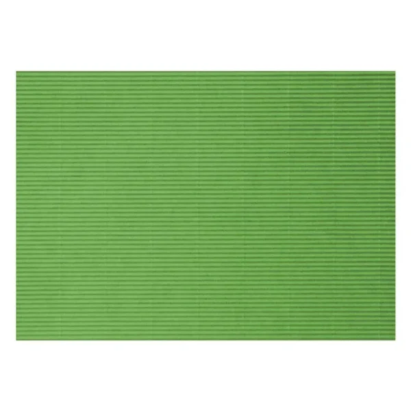 CARTON CORRUGADO VERDE MANZANA