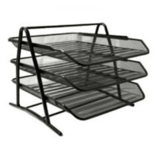 BANDEJA VALUES MALLA METAL A4  3 PISO