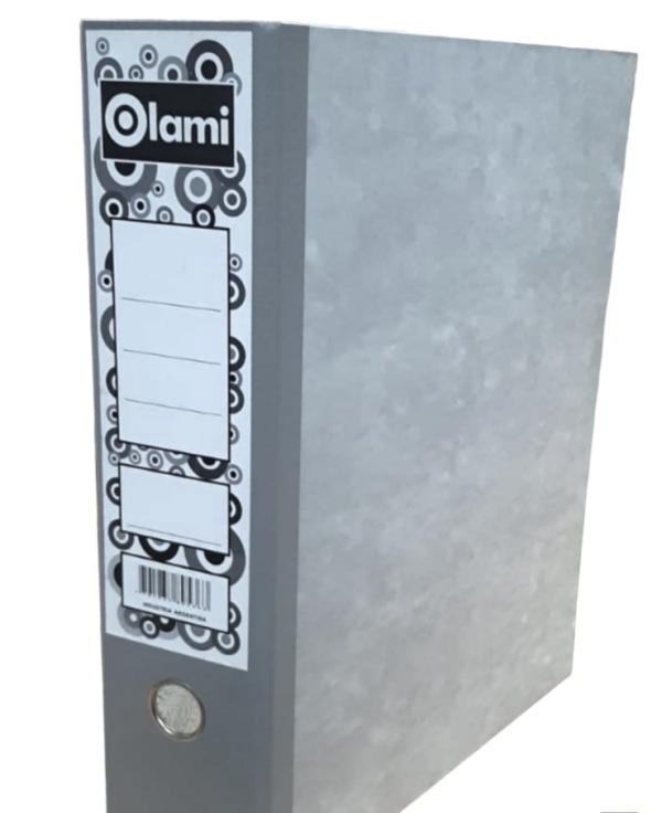 BIBLIORATO OLAMI GRIS A4