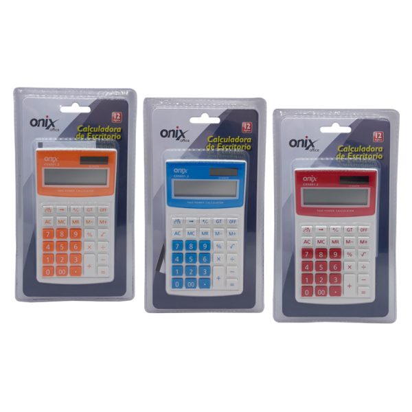 CALCULADORA ONIX 12 DIG CD 2716