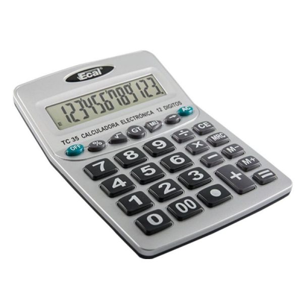 CALCULADORA ECAL TC 35 - 12 DIG
