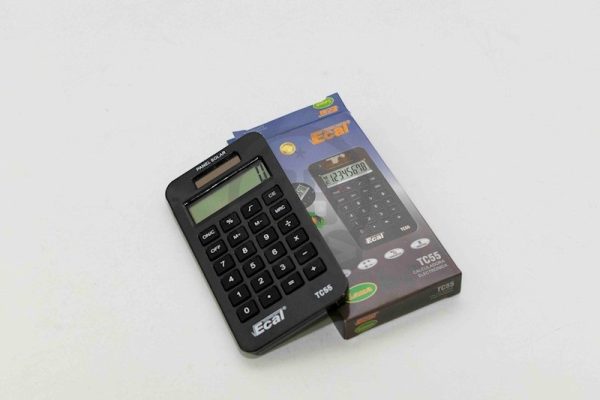 CALCULADORA ECAL TC 55 BOLSILLO 8 DIGITOS +  PI