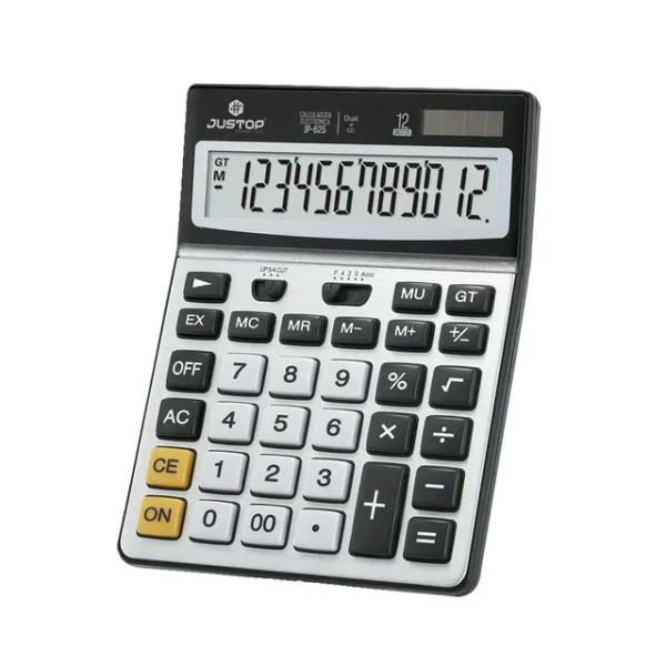 CALCULADORA JUSTOP DUAL JP 625 12 DIG
