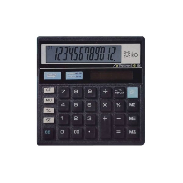 CALCULADORA MATISSE CHECK CORRECT 12 DIG