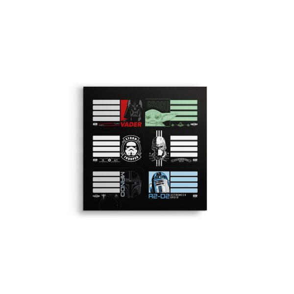 ETIQUETA MOOV STAR WARS ESC N° 3 X 12 UN