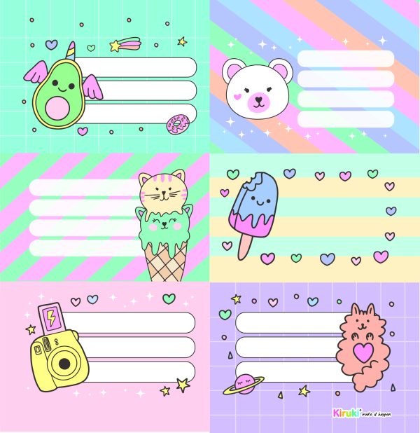 ETIQUETA KIRUKI SWEETY
