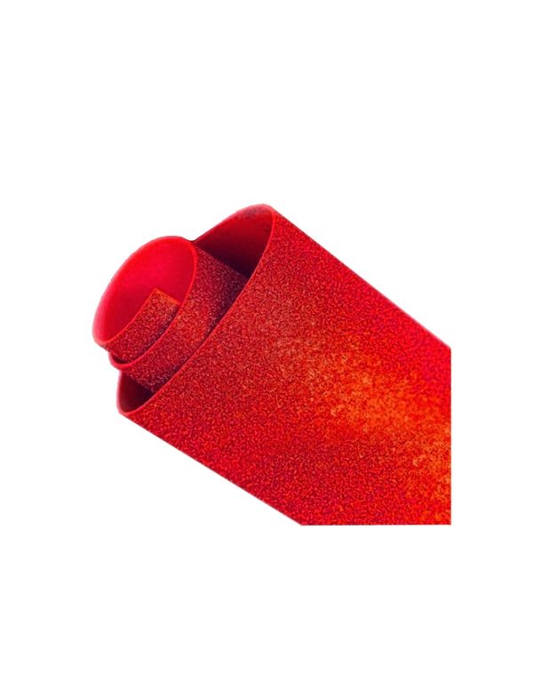 GOMA EVA GLITTER ROJO