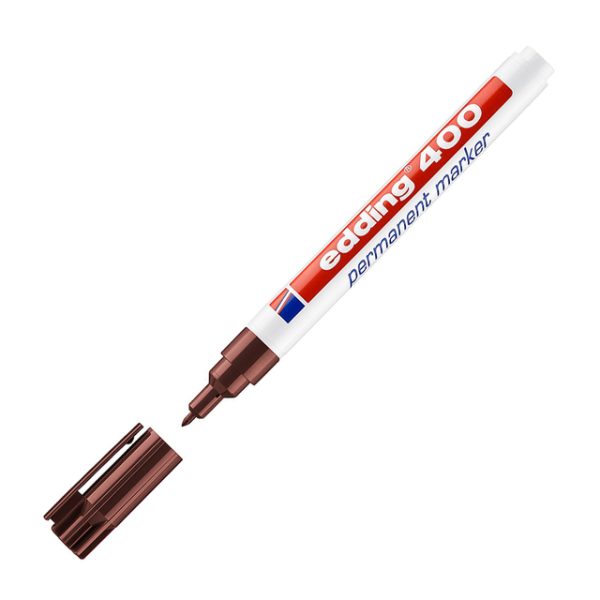 MARCADOR EDDING 400 MARRON PERM