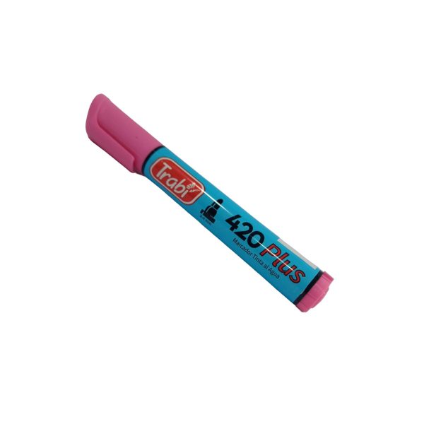 MARCADOR TRABI 420 ROSA