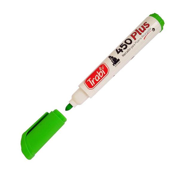 MARCADOR TRABI 450 VERDE MANZANA