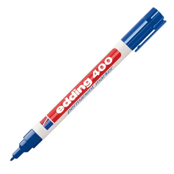 MARCADOR EDDING 400 AZUL PERM
