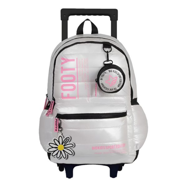 MOCHILA FOOTY 6031 CARRO 18 BIG KIDS MARGARITA