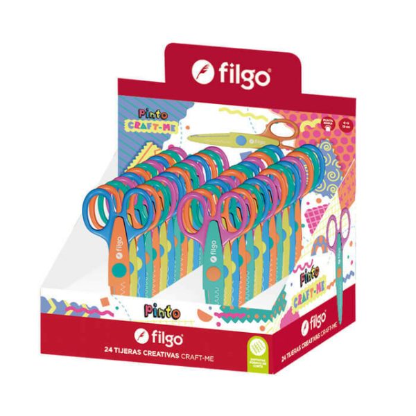 TIJERA FILGO ESCUELA CRAFT ME  X 24 UNIDADES