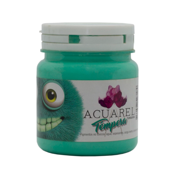 TEMPERA ACUAREL TURQUESA X 250