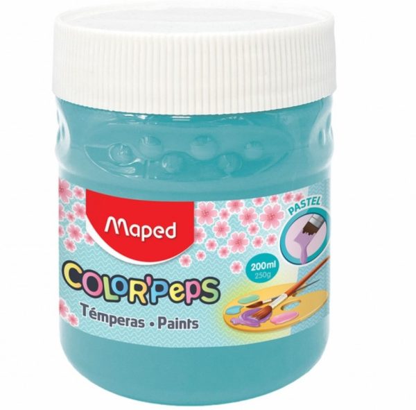 TEMPERA MAPED X 200 PASTEL CELESTE