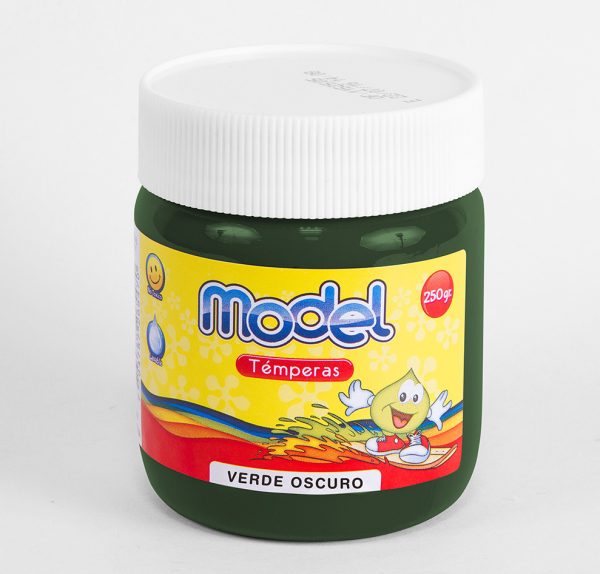 TEMPERA MODEL POTE VERDE OSCURO X 250