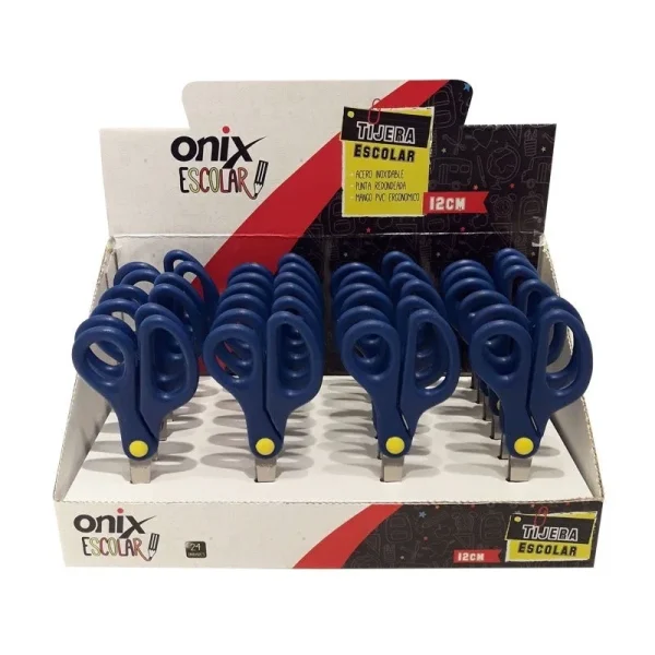 TIJERA ONIX ESCOLAR 12 CM