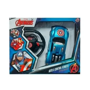 AUTO AVENGERS CAPITAN AMERICA  RADIO CONTROL CON VOLANTES DITOYS