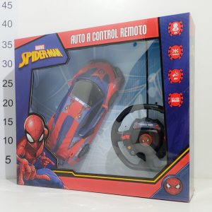 AUTO AVENGERS SPIDERMAN RADIO CONTROL CON VOLANTES DITOYS