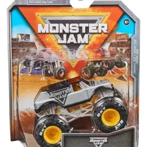 MONSTER JAM VEHICULO PLATA