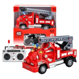 CAMION BOMBEROS DINOSAURIO A RADIO CONTROL R/C