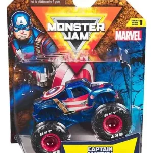 MONSTER JAM CAPITAN AMERICA A FRICCION