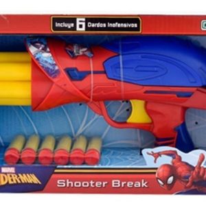 PISTOLA SPIDERMAN LANZA DARDOS