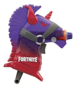 PISTOLA LANZA DARDOS NERF FORTNITE
