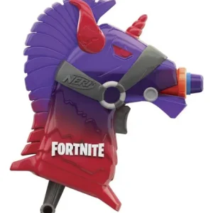 PISTOLA LANZA DARDOS NERF FORTNITE