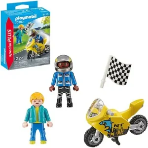 PLAYMOBIL MOTO CARRERAS
