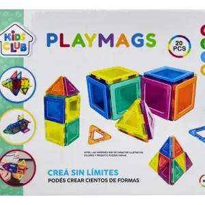 LADRILLO MAGNETICO PLAYMAGS 20 PIEZAS