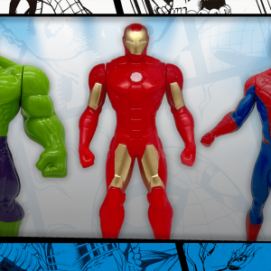 FIGURAS ACCION X 5 MARVEL