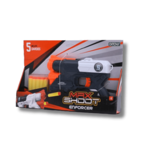 PISTOLA MAX SHOOT ENFORCER DITOYS