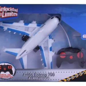 AVION BOEING 750 A RADIOCONTROL VELOCIDAD SIN LIMITES
