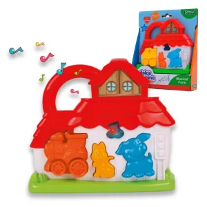 GRANJA MUSICAL CON LUZ Y SONIDO