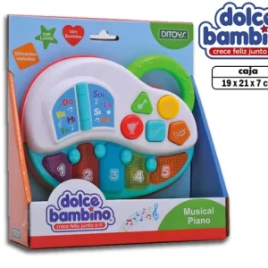 PIANO MUSICAL CON LUCES DOLCE BAMBINO