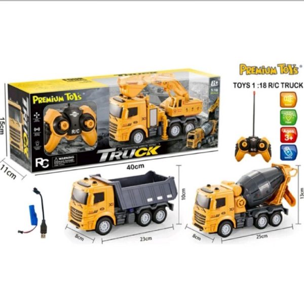 CAMION CONSTRUCCION A RADIO CONTROL