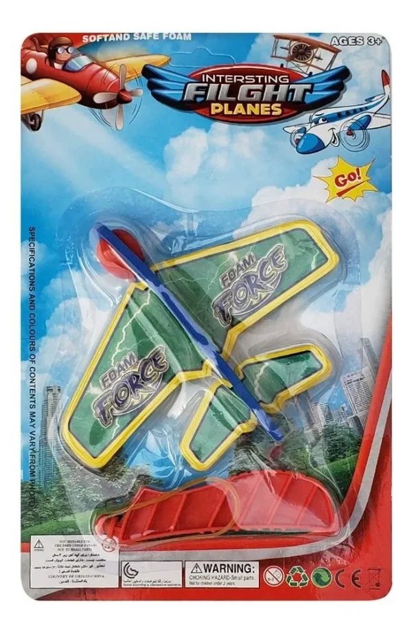 AVION CON LANZADOR