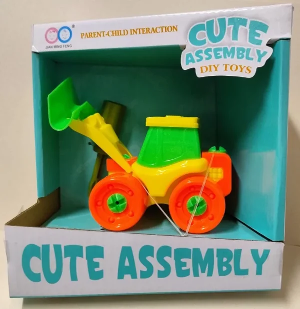 KIT PARA ARMAR CUTE ASSEMBLY RETROEXCAVADORA