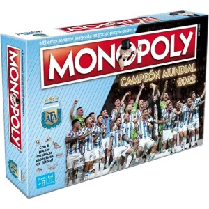 JUEGO DE MESA MONOPOLY AFA CAMPEN MUNDIAL