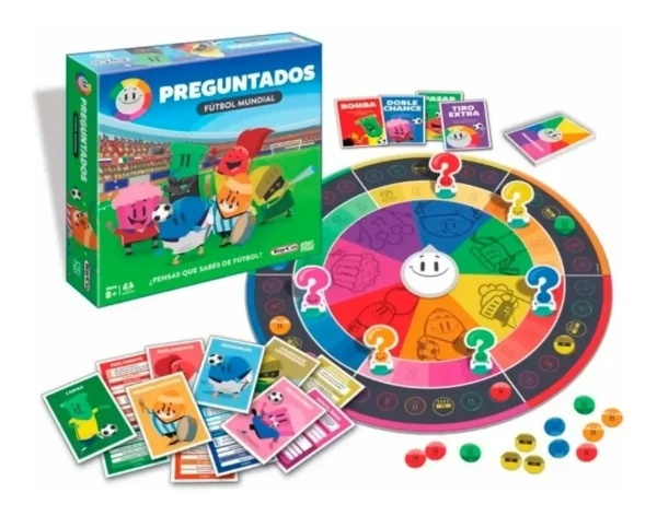 JUEGO DE MESA PREGUNTADOS FUTBOL MUNDIAL