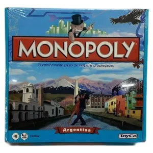 JUEGO DE MESA MONOPOLY ARGENTINA HASBRO